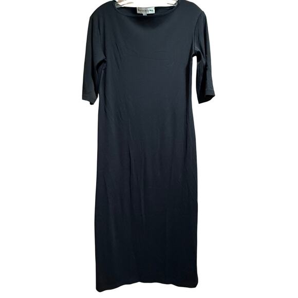 Central Park West Dresses & Skirts - Central Park West 3/4 Sleeve Black Long Dress - Size Medium